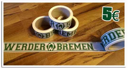 Kleberollen Werder Bremen